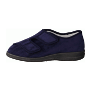 Liromed 476-20Z5 Marine (blau) - geschlossener Hausschuh - Herrenschuhe Prophylaxe Diabetiker, Blau