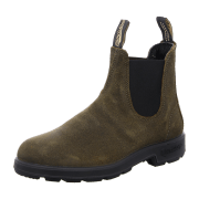 Blundstone dark oliv rub suede