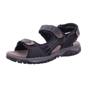Longo Herren-Sandalette,black/grey