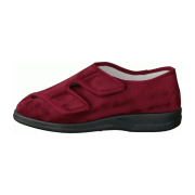 Liromed 476-20Z6 Bordeaux (rot) - geschlossener Hausschuh - Herrenschuhe Prophylaxe Diabetiker, Rot