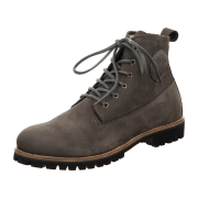 Blackstone He. Schnürboots grau lammfell