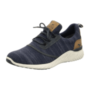 Mustang Sneaker Schnürhalbschuh Freizeit Herren Blau