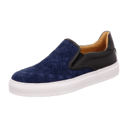 Camerlengo He. Slip On Flech blau/schwarz