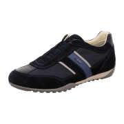 Geox Wells Schuhe Slipper blau weiß U82T5A