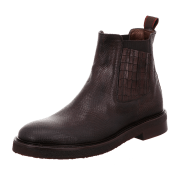 Corvari Chelsea-Stiefelette flach brau