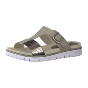 Jana Da.-Pantolette taupe comb.