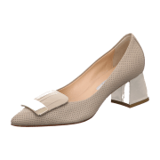 Bruglia Pumps m. Abs. ivory