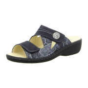 Longo Bequem-Pantolette,schwarz/navy