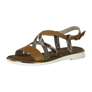 Jana shoes Da.-Sandalette 8-8-28115-24/390 CHOCO SNAKE FS 2020