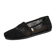 TOMS Classic 10007853 black black moroccan Crochet