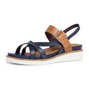 Tamaris 1-1-28252-24/804 NAVY/COGNAC Riemchensandalen  FS 2020