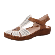 Pikolinos Vallarta Sandale weiß braun 655-0575
