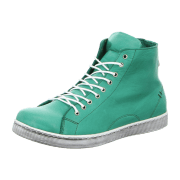 Andrea Conti 0341500041 Grün - sportlicher Schnürschuh - Damenschuhe Top Trends, Grün, leder