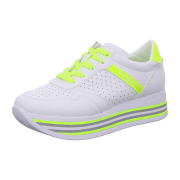 Bugatti Shoes woman 431880025059-2050 white / yellow FS 2020
