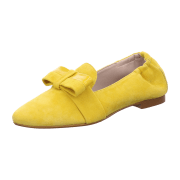 CC66 Slipper flach m. Schleife gelb