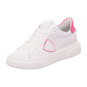 Philippe Model Da. Sneaker Schnür weiß/pink