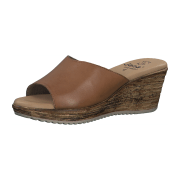 Jana 100% COMFORT LEATHER 8-8-27229-34/305 COGNAC Klassische Pantoletten  FS 2020
