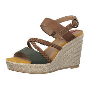 s.Oliver [WOMEN] 5-5-28302-34/721 KHAKI COMB Sandaletten  FS 2020