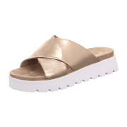 Kennel + Schmenger Pantolette mit Plateau Gold
