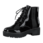s.Oliver [WOMEN] 5-5-25221-25/018 BLACK PATENT Schnürstiefel  HW 20/21