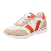 Maripé Sneaker weiß/beige/orange