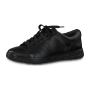 Jana SOFTLINE LEATHER 8-8-23750-25/001 BLACK Sportliche Schnürer  HW 20/21