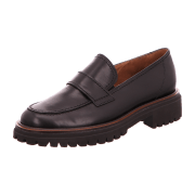 Paul Green Schuhe Slipper braun cognac Lack 2683
