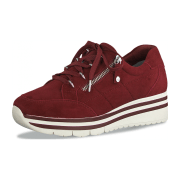 Tamaris Da.-Schnürer 1-1-23739-25/581 SCARLET SUEDE HW 20/21