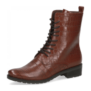 Caprice 9-9-25101-25/319 COGNAC CROCO Schnürstiefel  HW 20/21