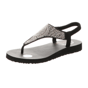 Skechers Meditation New Moon Schwarz BLK Größe EU 36