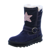 Superfit Schlupf/Klettstiefelette Warmfutter Flavia