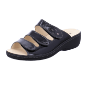 Longo Bequem-Pantolette,schwarz