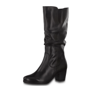 Jana 100% COMFORT LEATHER 8-8-25500-25/001 BLACK Klassische Stiefel  HW 20/21