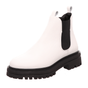 CC66 Stiefelette Chelsea Weiß