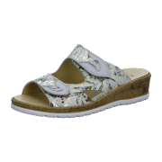 Longo Damen-Bequempantolette,gold/perle