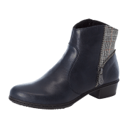 Rieker Schlupf/Reißverschlussstiefelette Warmfutter