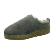 Haflinger Lammfellclog Snowbird 713015-4 anthrazit Lammfell