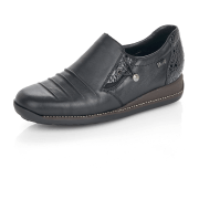 Rieker 44254-00 schwarz/granit Slipper / Trotteur HW 23/24