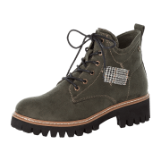 Rieker 91432-54 tanne/grau-rost Schnürstiefel  HW 20/21