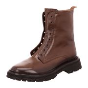 Elia Maurizi Stiefelette Lack Braun