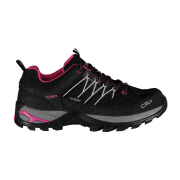 CMP RIGEL LOW WMN TREKKING SHOE WP NERO-GLACIER