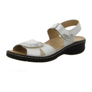 Longo Bequem-Sandalette,perle/gris