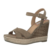 s.Oliver [WOMEN] 5-5-28302-26/352 TAUPE CROCO Sandaletten  FS 2021
