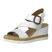 Jana 100% COMFORT LEATHER 8-8-28310-26/100 WHITE Riemchensandalen  FS 2021