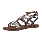 Tamaris 1-1-28131-26/499 NUT/GOLD Riemchensandalen  FS 2021