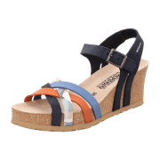 Mephisto Keilsandale m. Riemen Blau