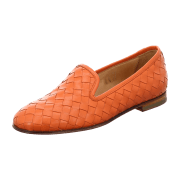 Camerlengo Da. Slipper geflochten Orange