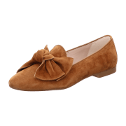CC66 Da. Slipper m. Schleife Braun