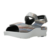 Wolky Delft 0392743-910 white multi Ligned Suede