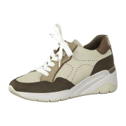 Jana SOFTLINE LEATHER 8-8-23703-27/001 BLACK Sportliche Schnürer  HW 21/22